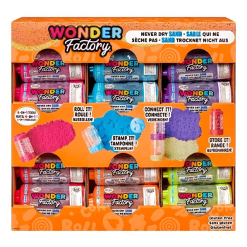 Wonder Factory Never Dry Sand Singles (36szt)